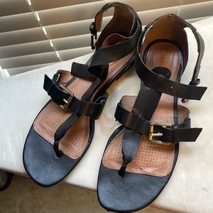 Black Size 9 1/2 CORSO COMO sandals
